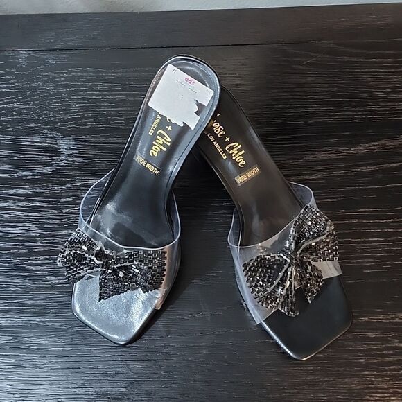 BRAND NEW CHASE+CHLOE BOWNOT SLIP-ON STYLE WOMEN'S SANDAL - Picture 14 of 15